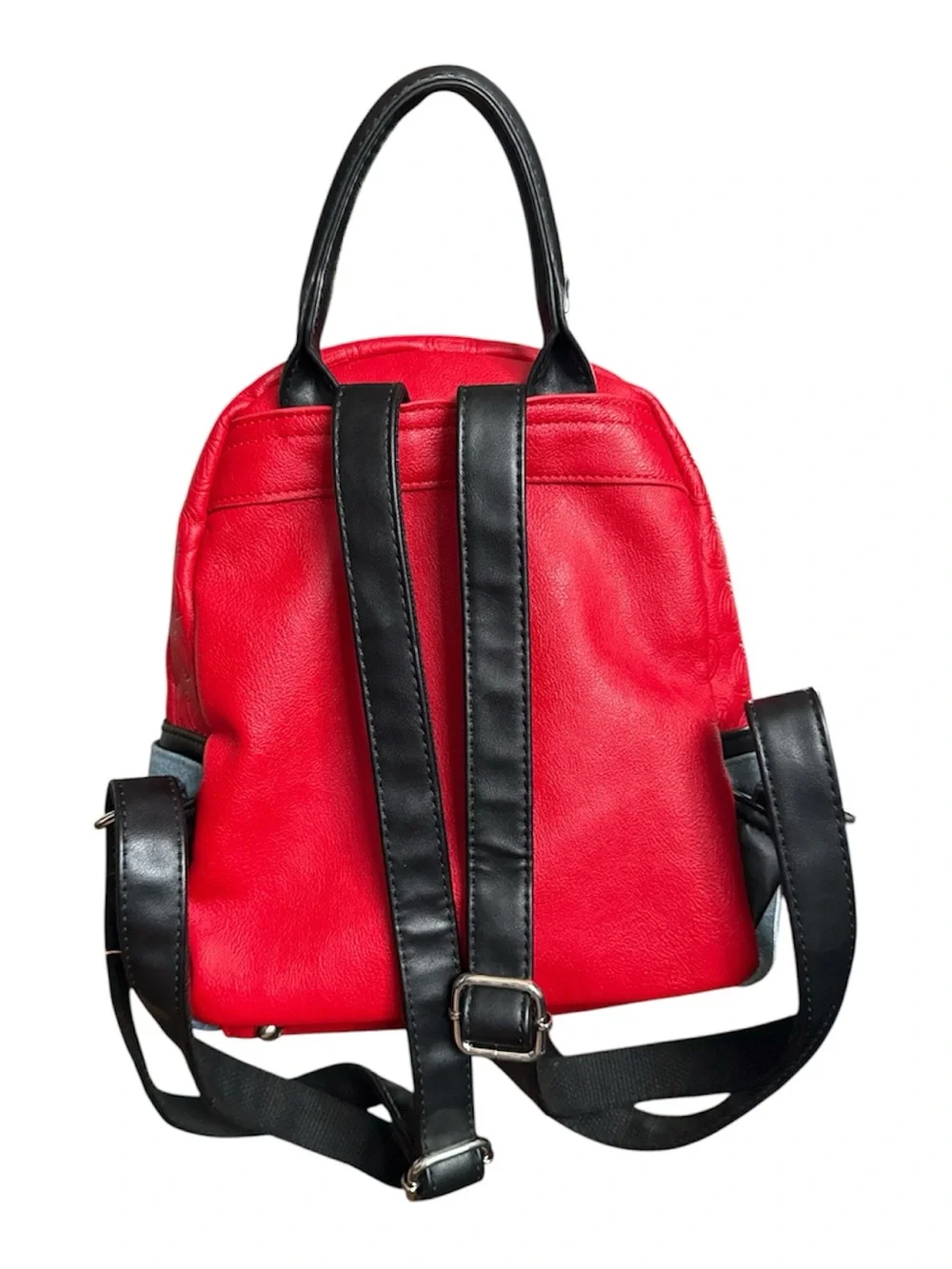 Bioworld Super Mario Icon Patches Embossed Mini Backpack.